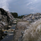 Plastic from the United Kingdom found in a Malaysian dump site.